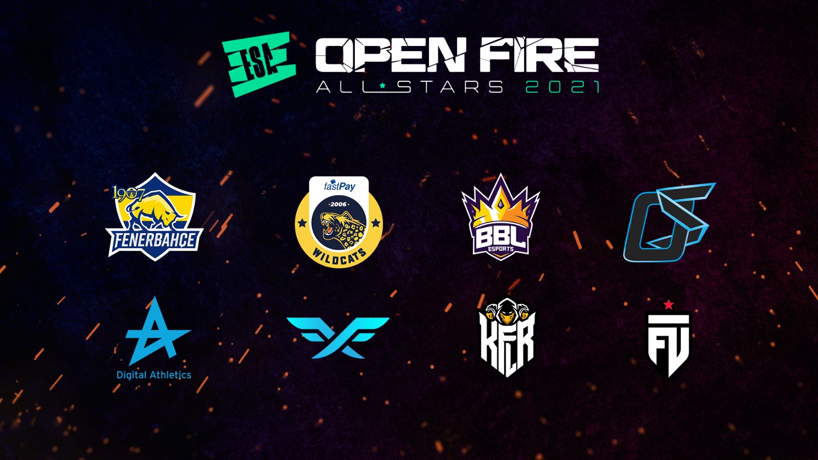 ESA Open Fire All Stars esportimes