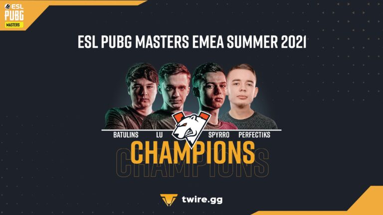 Virtus.pro Becomes ESL PUBG Masters Summer Champion !