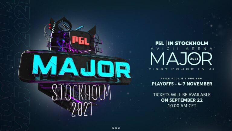 PGL Major 2021 Will Be Played In Stockholm!