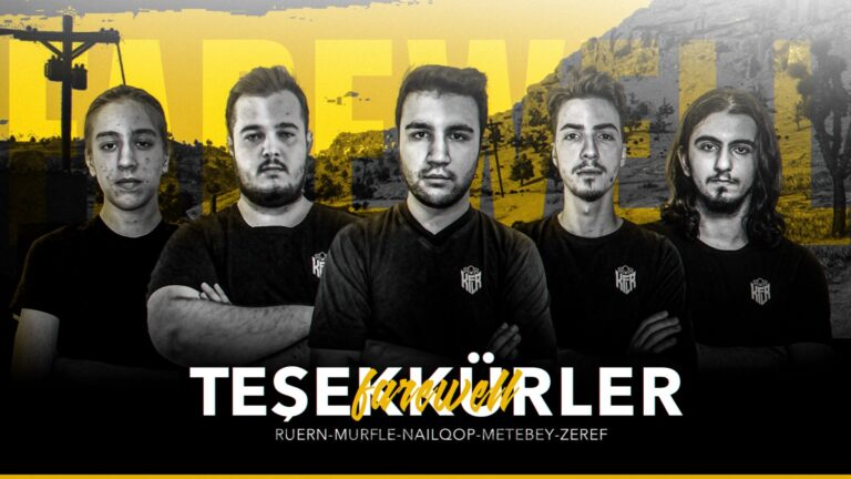 Kafalar Esports PUBG Takımı ile Yollarını Ayırdı!