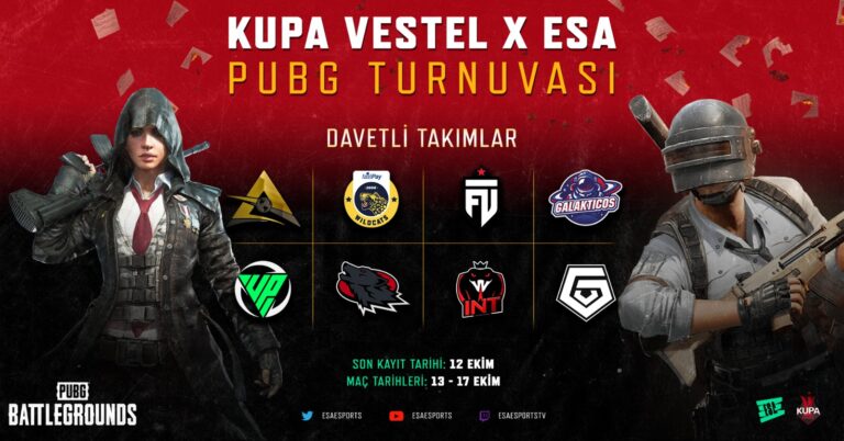 Kupa Vestel x ESA PUBG Turnuvası İlk Gün