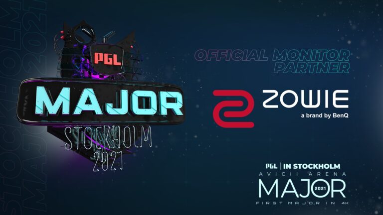 ZOWIE Becomes an Official Monitor Partner of PGL Major Stockholm 2021