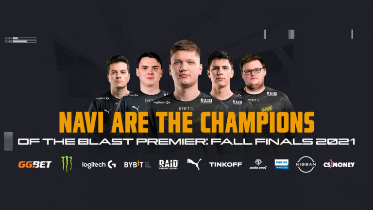 NAVI Became The Champion of BLAST Premier!