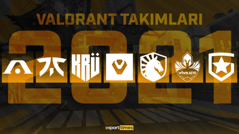 2021 yılının en iyi valorant takımları