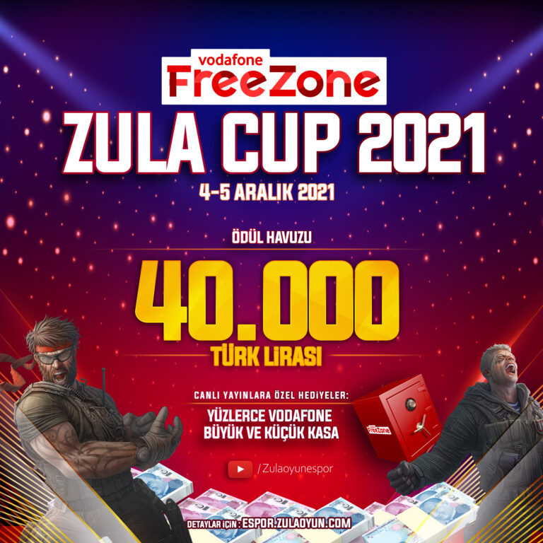 Vodafone FreeZone Zula Cup 2021 başlıyor