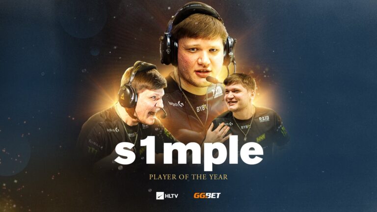 s1mple becomes the best player of 2021 while ZywOo took 2nd and NiKo 3rd!