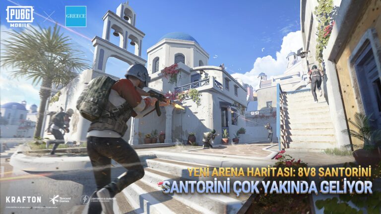 PUBG MOBILE’a dünyaca ünlü turizm merkezi Santorini Adası haritası ekleniyor esportimes