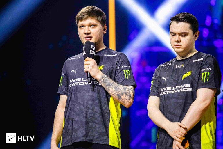 s1mple made a statement about Ukraine at the opening of IEM Katowice play-offs