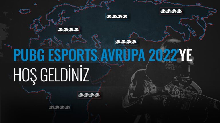 PUBG Esports Avrupa 2022 Yol Haritası Belli Oldu!