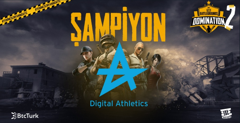 BtcTurk X ESA PUBG Domination 2’nin Şampiyonu Digital Athletics oldu esportimes