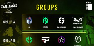 ESL Challenger Melbourne Grupları Belirlendi! ESL Challenger Melbourne Grupları Belirlendi!