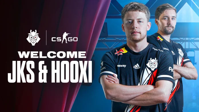 jks ve HooXi G2 Esports'da!