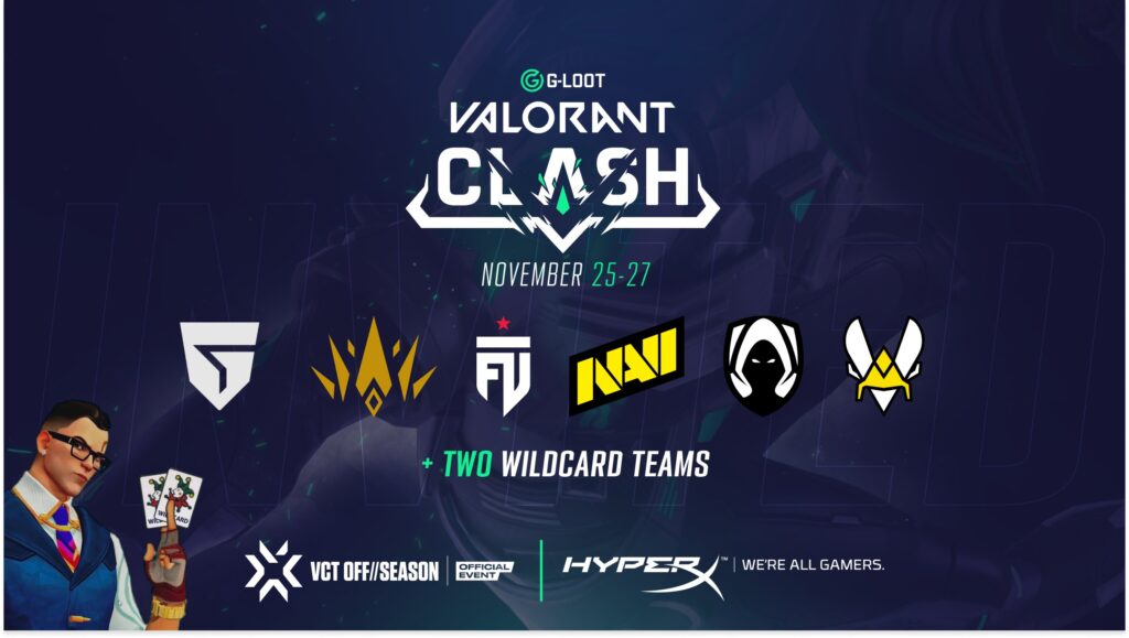 G-Loot Valorant Clash - Grand Finals katılımcıları