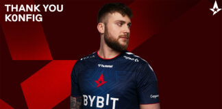 Astralis, k0nfig İle Yollarını Ayırdı!