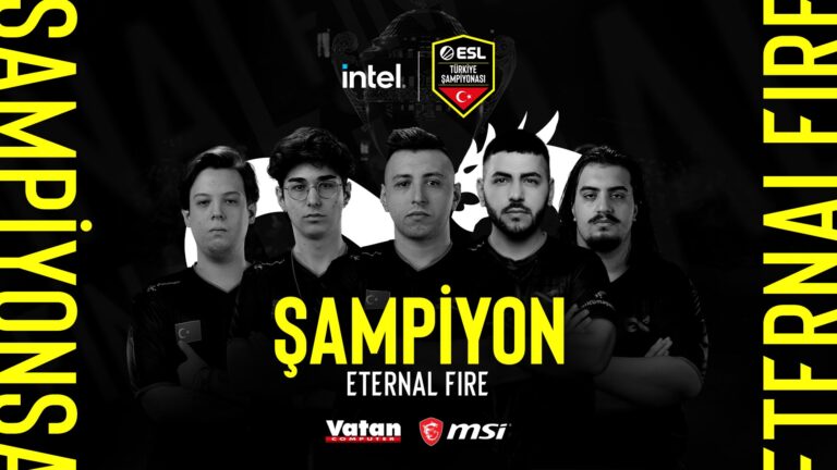 ESL Turkey Champion is Eternal Fire!