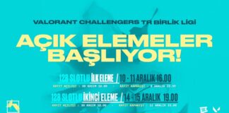 VALORANT Challengers Türkiye Birlik Ligi Açık Elemeleri Başlıyor!