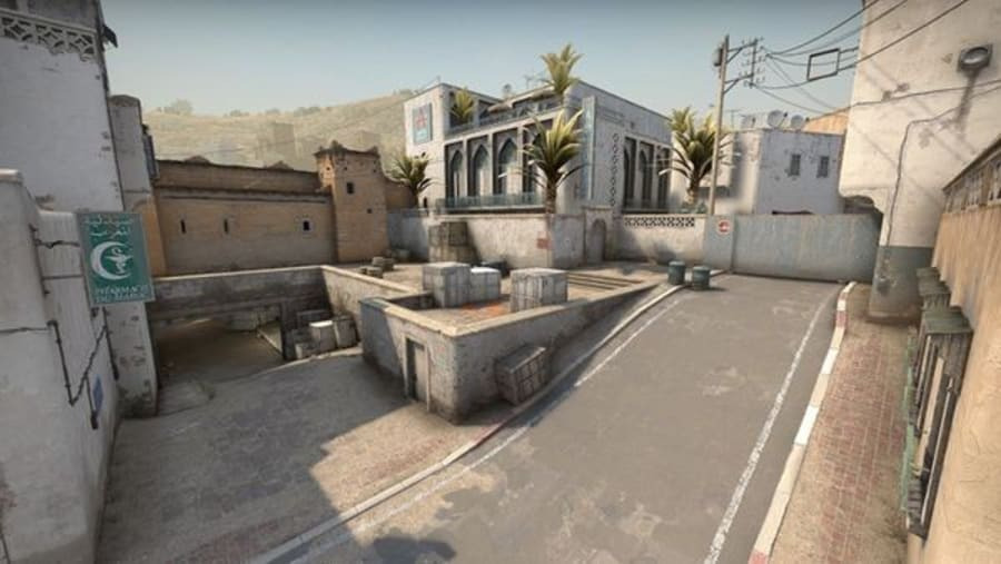 cs:go dust2 haritası