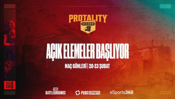 PROTALITY Season 6 Açık Elemeleri Başlıyor