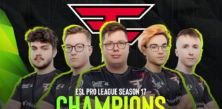 ESL Pro Lig Sezon 17 Şampiyonu FaZe Oldu ESL Pro Lig Sezon 17 Şampiyonu FaZe Oldu