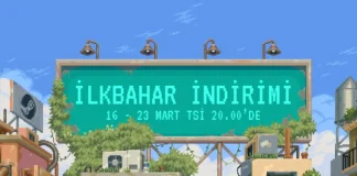 Steam İlkbahar İndirimleri Başladı!