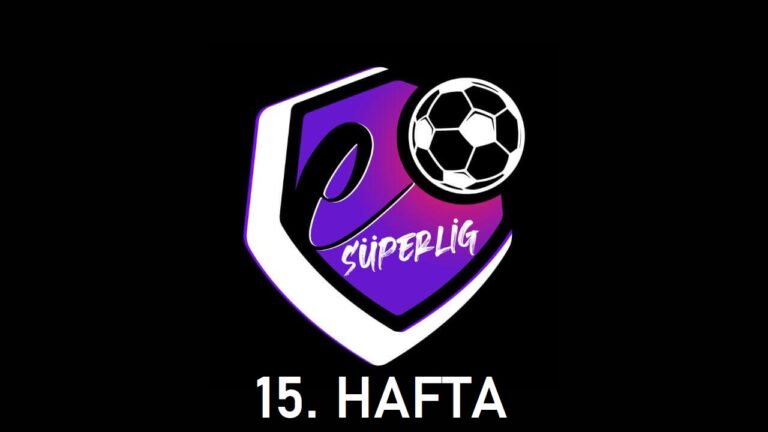 eSüperLig 15. Hafta Sonuçlandı