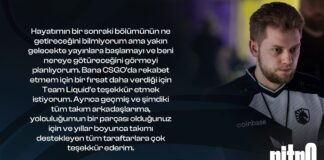 nitr0 IEM Dallas Turnuvasından Sonra Liquid ile Yollarını Ayıracak nitr0 IEM Dallas Turnuvasından Sonra Liquid ile Yollarını Ayıracak