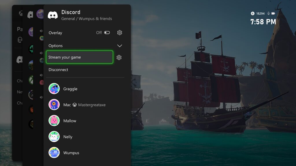 Xbox Discord canlı