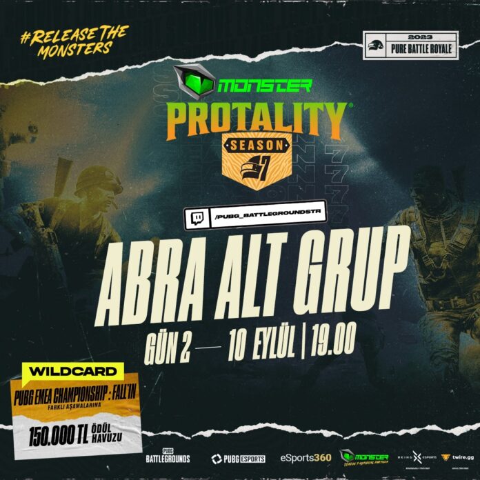 MONSTER PROTALITY Season 7 Abra Alt Grup 2. Gün Sonuçları