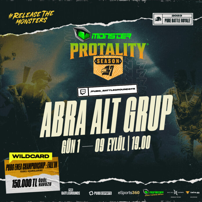 MONSTER PROTALITY Season 7 Alt Grup 1. Gün Sonuçları