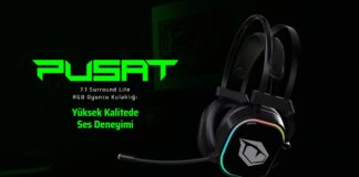 Pusat 7.1 Surround Lite RGB Oyuncu Kulaklığı İnceleme Pusat 7.1 Surround Lite RGB Oyuncu Kulaklığı İnceleme