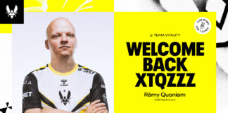 XTQZZZ, Vitality Ekibine Döndü ve apEX Sözleşme Uzattı XTQZZZ, Vitality Ekibine Döndü ve apEX Sözleşme Uzattı