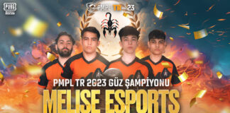 2023 PMPL Türkiye Güz Sezonu Şampiyonu Melise Esports Oldu