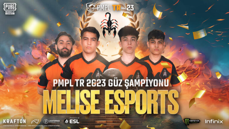 2023 PMPL Türkiye Güz Sezonu Şampiyonu Melise Esports Oldu