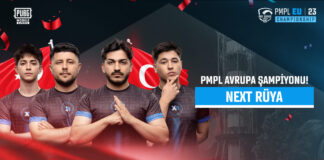 Next Rüya, PMPL Avrupa Şampiyonu Oldu!