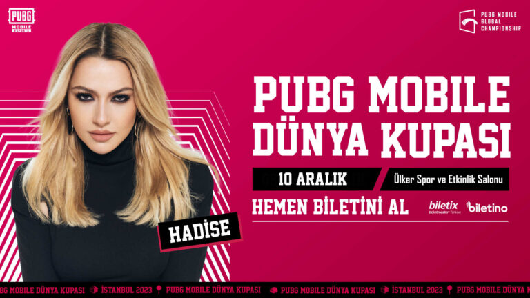 Hadise PUBG MOBILE Dünya Kupası’nda Sahne Alacak!