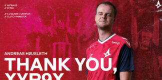 Astralis Xyp9x ile Yollarını Ayırdı! Astralis Xyp9x ile Yollarını Ayırdı