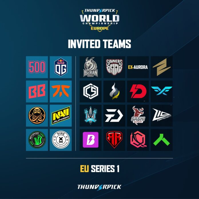 Thunderpick World Championship 2025 European Series 1 Takımları Açıklandı