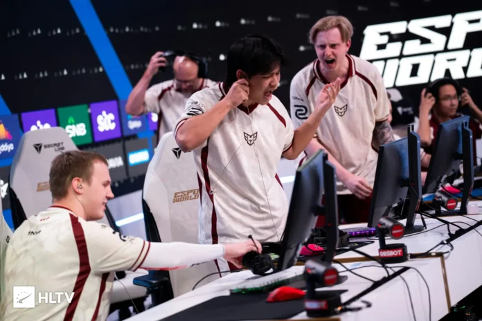 HEROIC scored an upset in their opening match at the Esports World Cup 2025, knocking Spirit out of the tournament with a 2-1 victory.